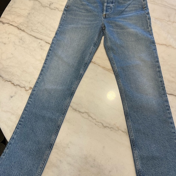 AGOLDE Riley Long Straight denim NEW WITH TAGS 24 - Picture 7 of 11